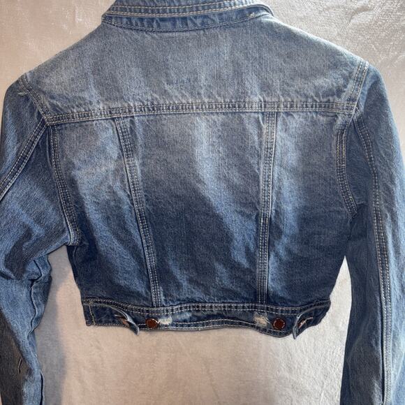 YMI Jeans, Blue Jean Jacket Women’s Size Medium - Picture 3 of 8